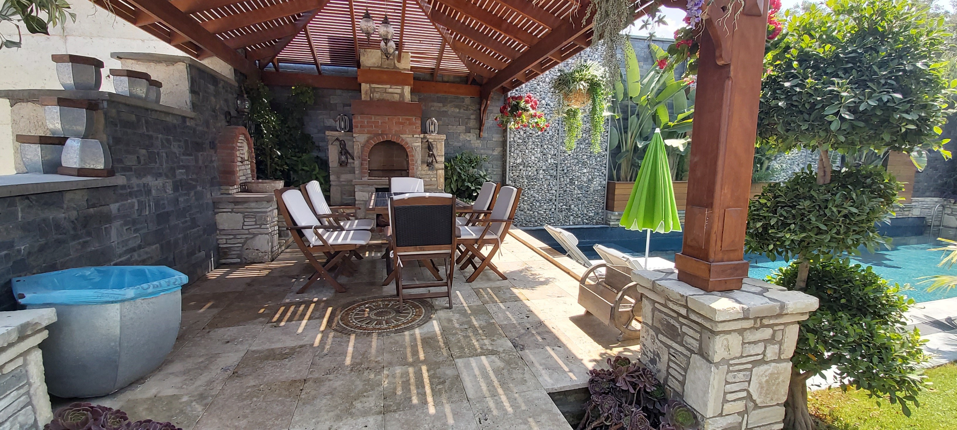 Very Private Detached Villa with Sea View Private Pool in KusadasiTr