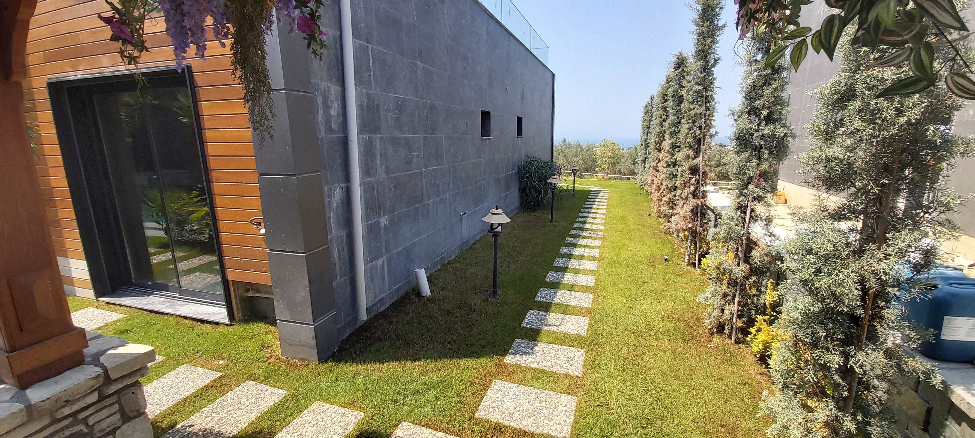 Very Private Detached Villa with Sea View Private Pool in KusadasiTr