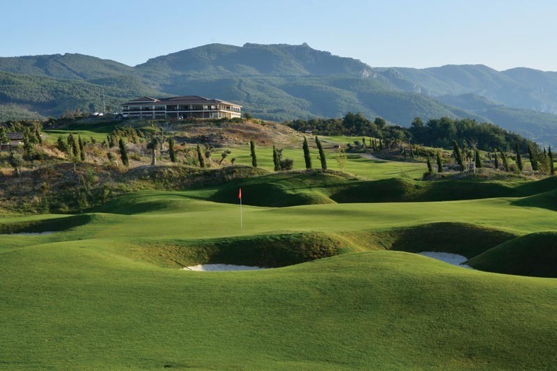 944  sqm Private Plot to Build a Detached Luxury Villa in Golf&Spa Resort Kusadasi