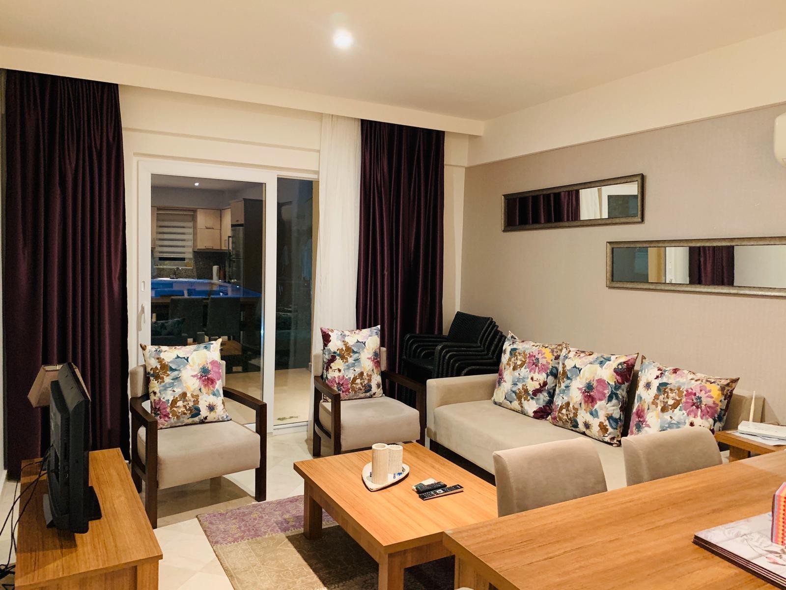 FULLY FURNİSHED 2 BEDROOMED RESIDENCE  GOLF CLUB