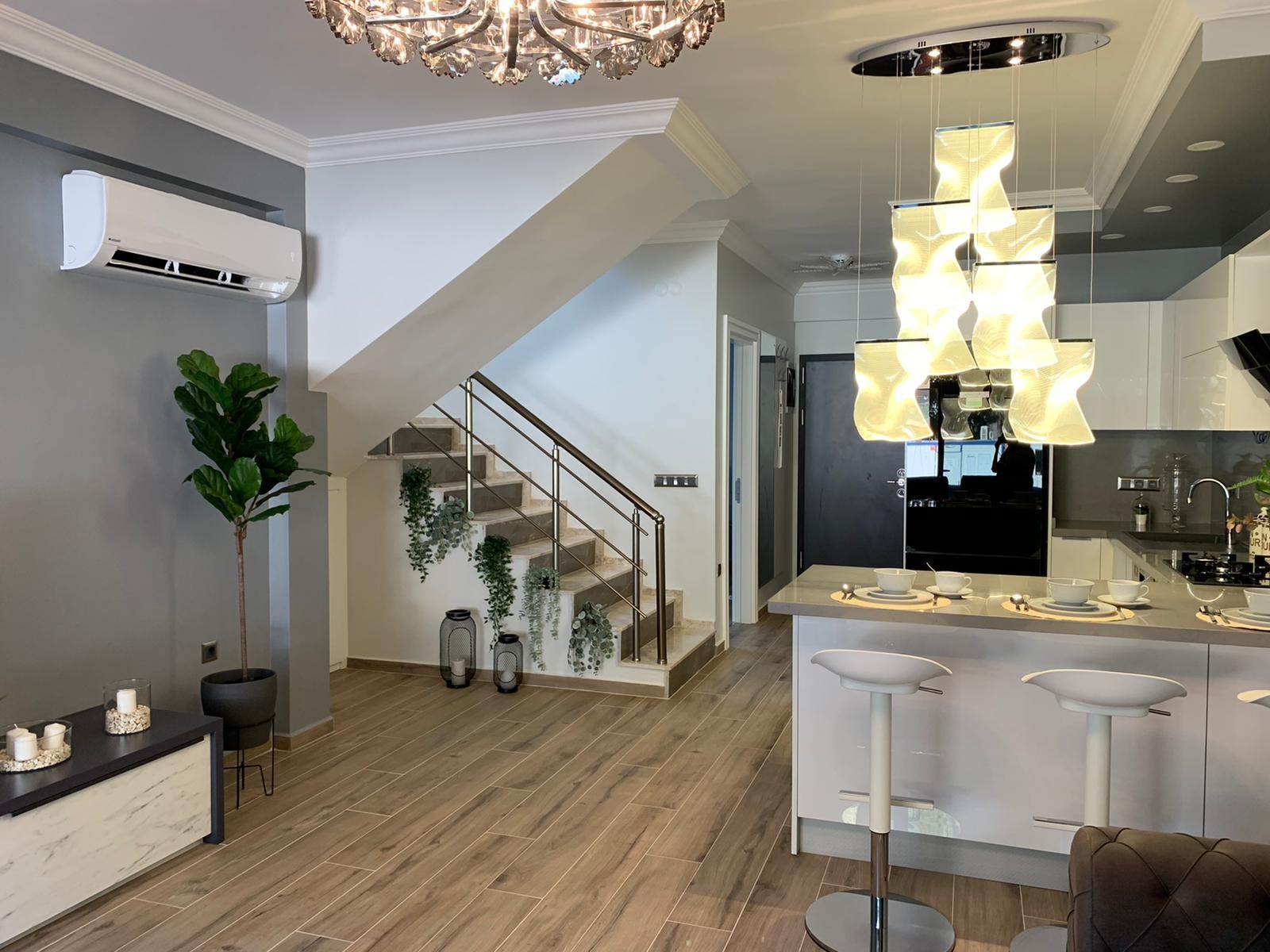 Beachfront Brand New 4 Bed 3 Bath Villas in Kusadasi Long Beach for Sale Prime Location