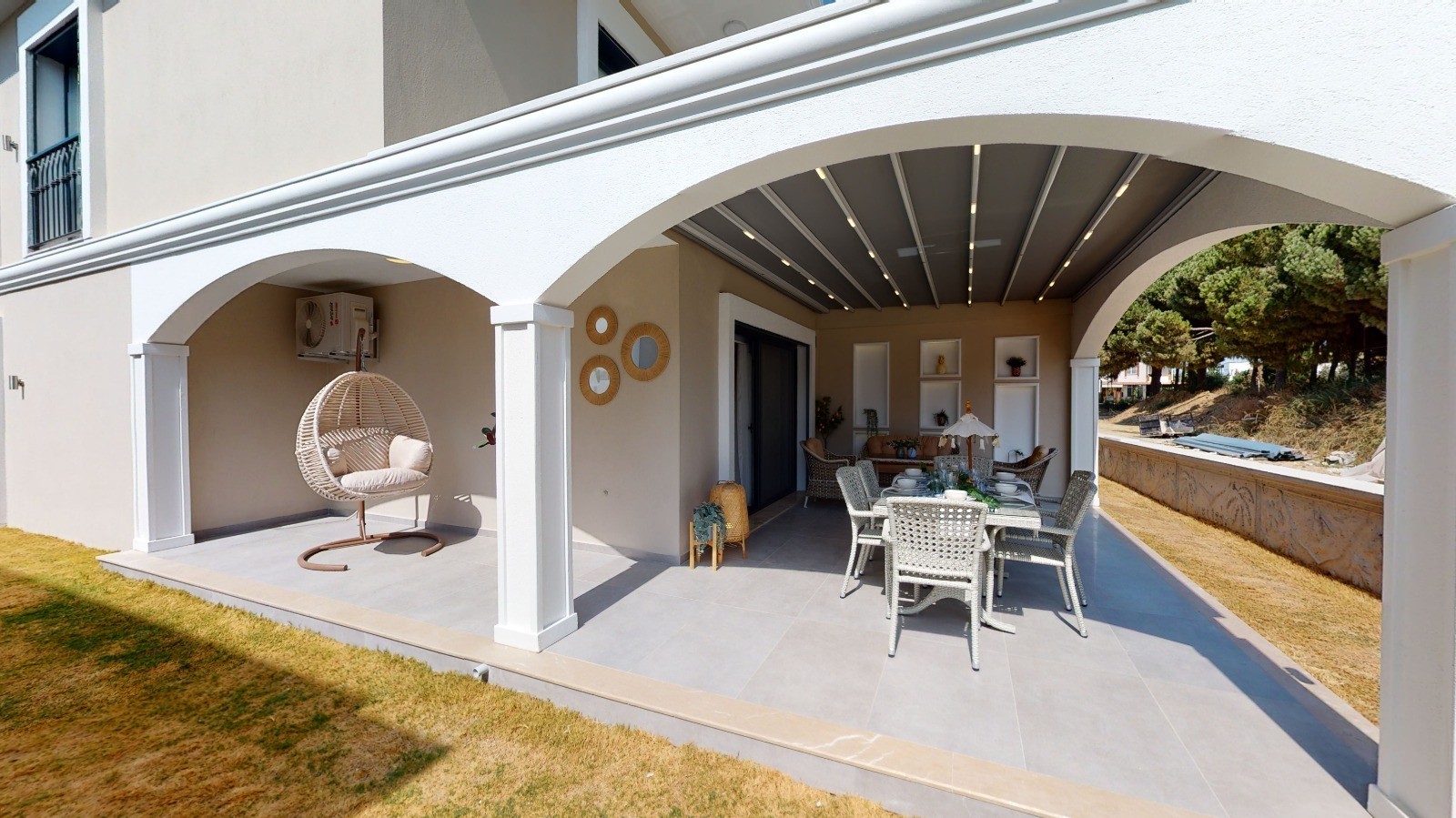 Beachfront Brand New 4 Bed 3 Bath Villas in Kusadasi Long Beach for Sale Prime Location