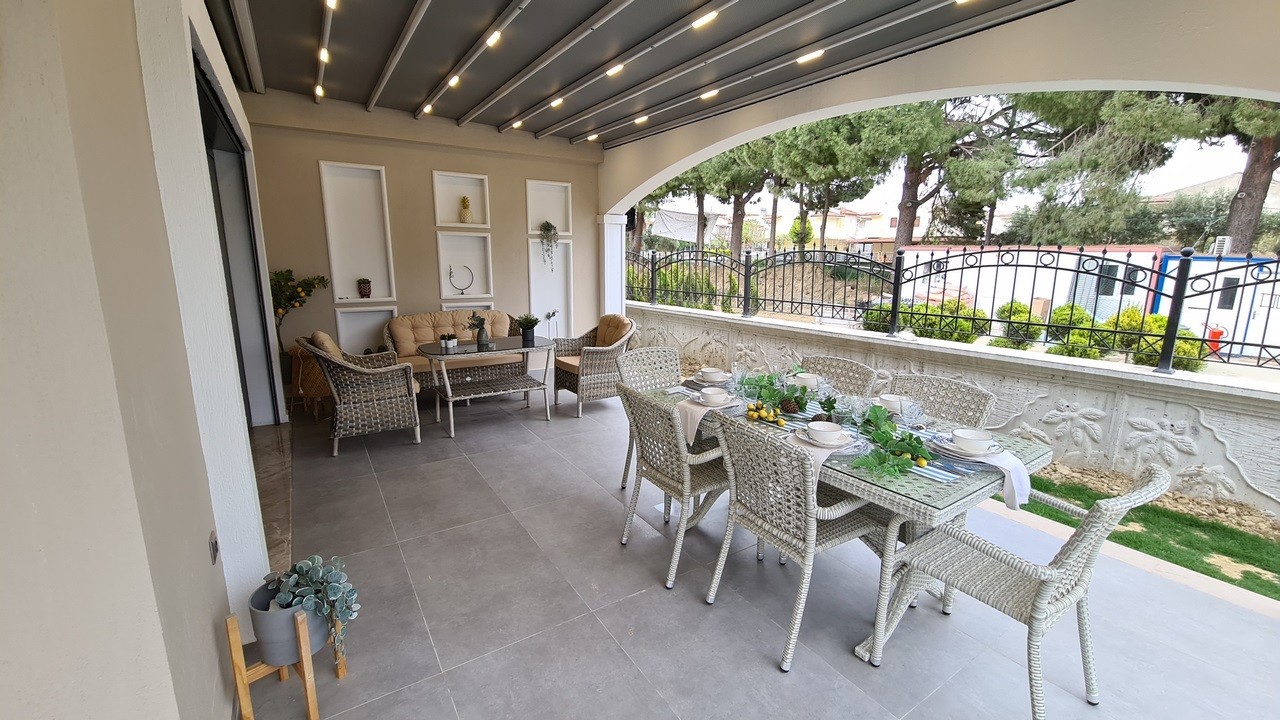 Beachfront Brand New 4 Bed 3 Bath Villas in Kusadasi Long Beach for Sale Prime Location