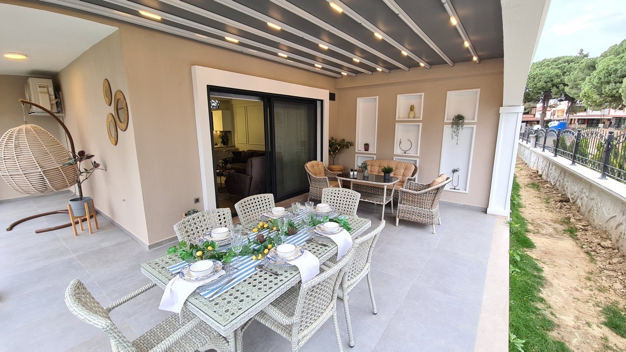 Beachfront Brand New 4 Bed 3 Bath Villas in Kusadasi Long Beach for Sale Prime Location