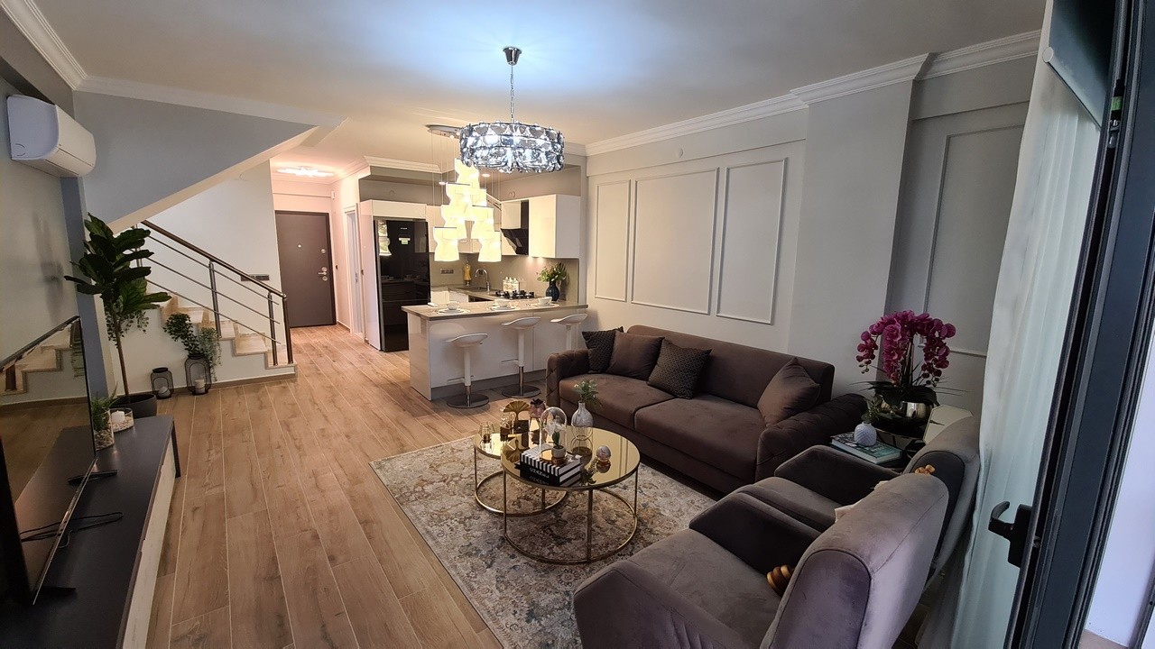 Beachfront Brand New 4 Bed 3 Bath Villas in Kusadasi Long Beach for Sale Prime Location