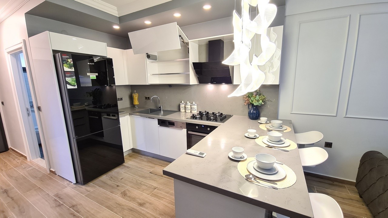 Beachfront Brand New 4 Bed 3 Bath Villas in Kusadasi Long Beach for Sale Prime Location