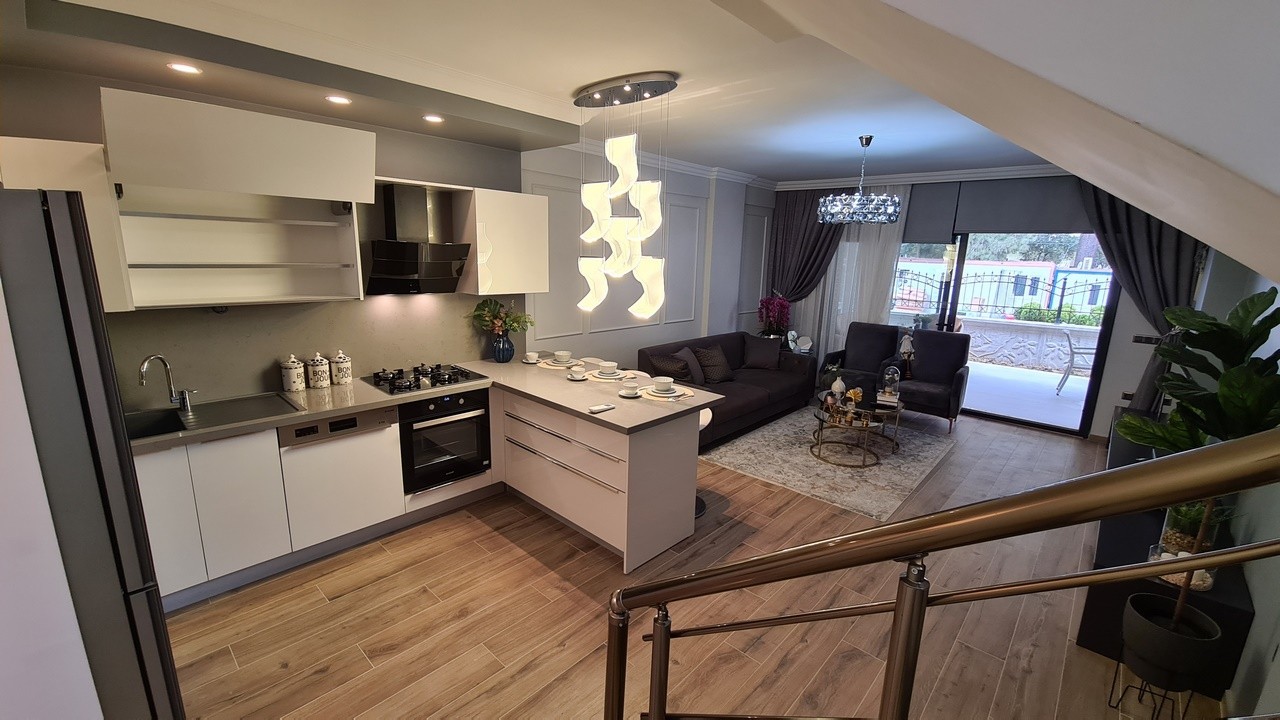 Beachfront Brand New 4 Bed 3 Bath Villas in Kusadasi Long Beach for Sale Prime Location