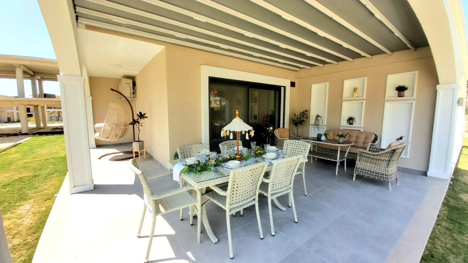 Beachfront Brand New 4 Bed 3 Bath Villas in Kusadasi Long Beach for Sale Prime Location