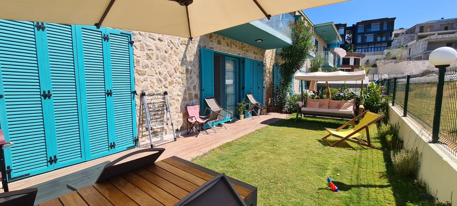 KUSADASI MARINA GARDEN FLOOR LUX FULLY FURNISHED BRAND NEW RESIDENCE