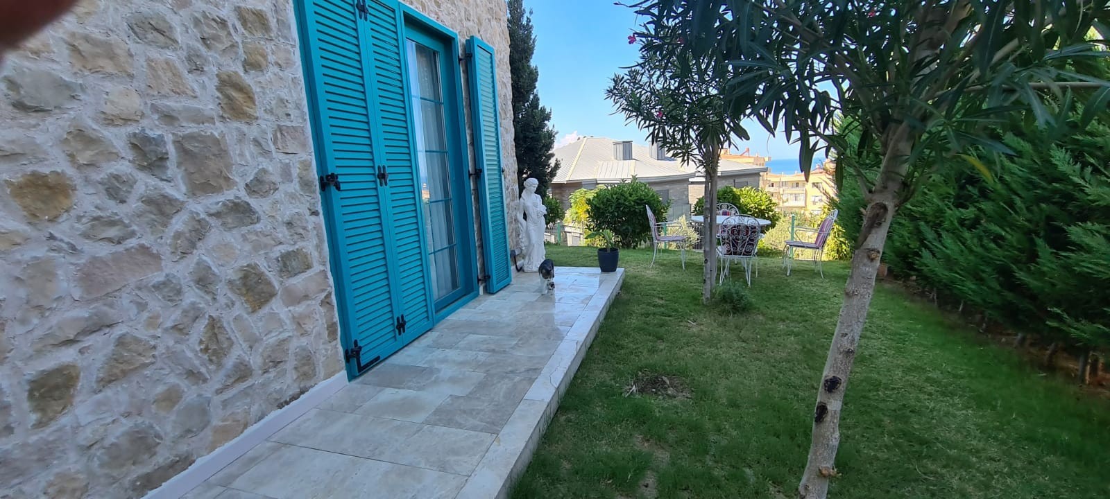 KUSADASI MARINA GARDEN FLOOR LUX FULLY FURNISHED BRAND NEW RESIDENCE