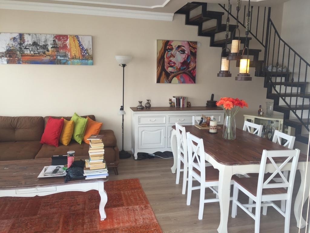 Spacious Panoramic sea Viewed 4 bed Penthouse for sale in Kusadasi