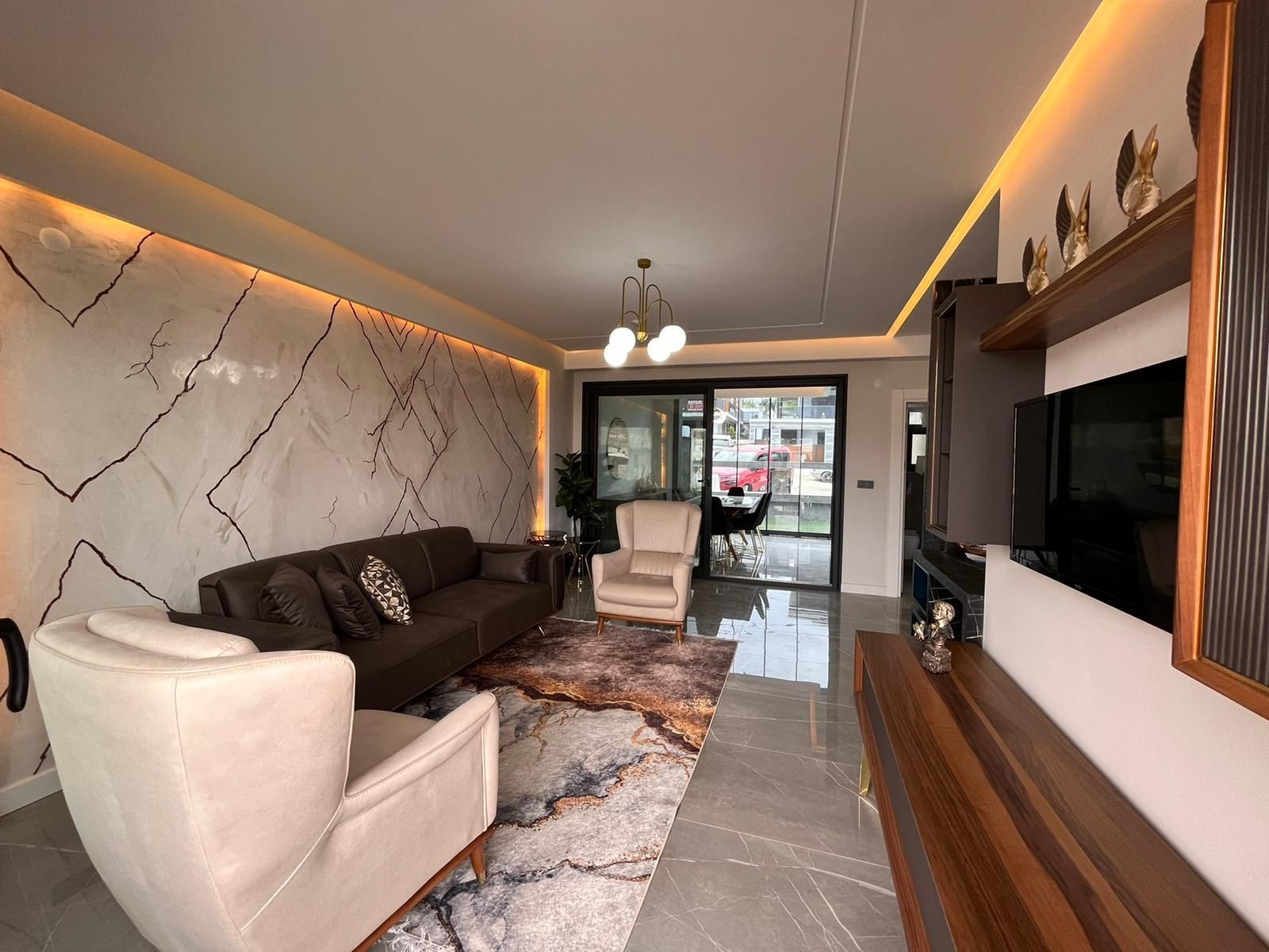 ЭЛИТНЫЕ СТРОЯЩИЕСЯ КВАРТИРЫ 2+1 В КУШАДАСЫ.