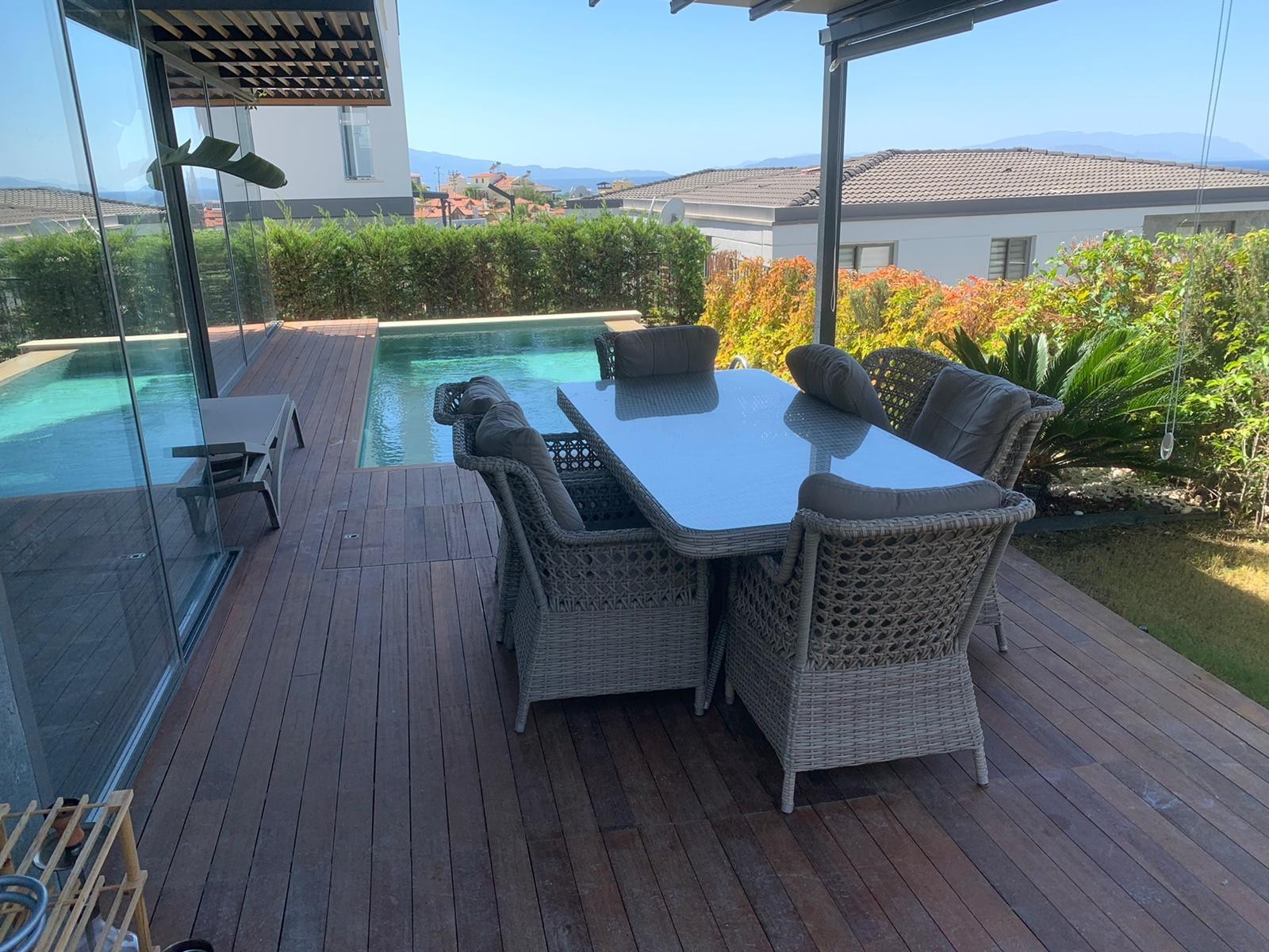 FULLY FURNISHED SEA VIEWED NEW LUXURIOUS VILLA WITH PRIVATE POOL