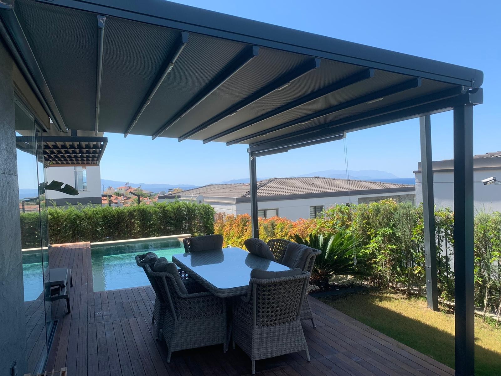 FULLY FURNISHED SEA VIEWED NEW LUXURIOUS VILLA WITH PRIVATE POOL