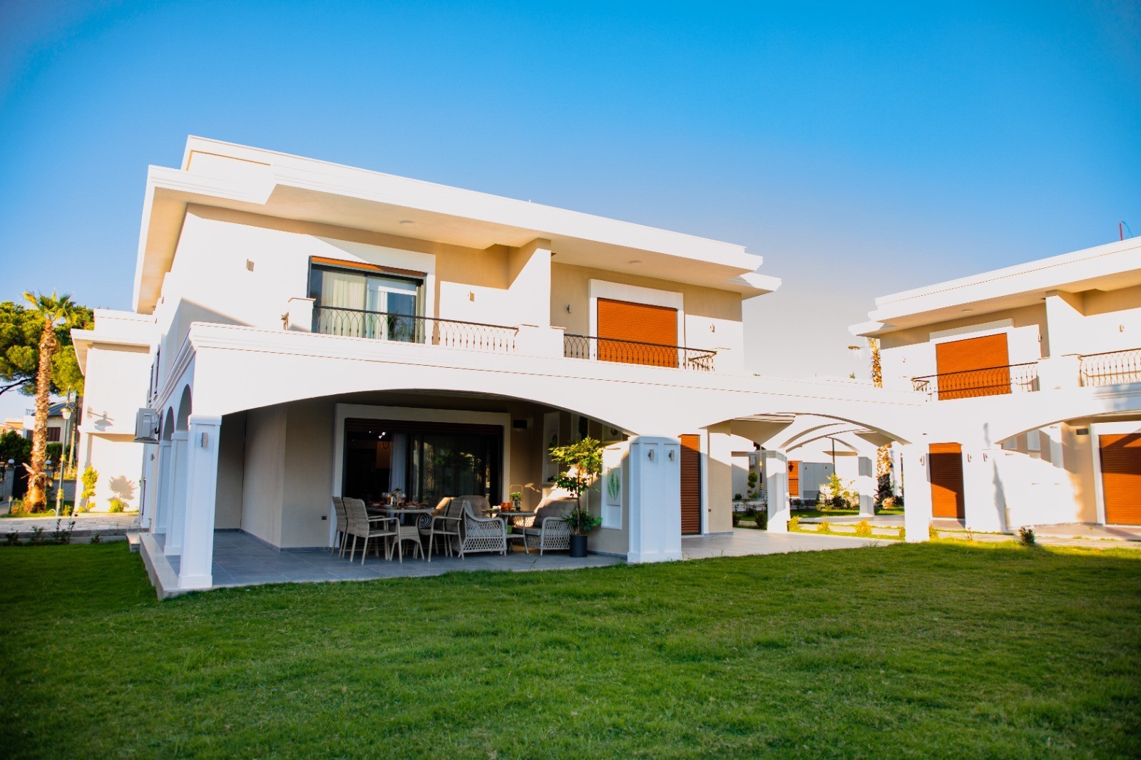Beachfront Brand New 4 Bed 3 Bath Villas in Kusadasi Long Beach for Sale Prime Location