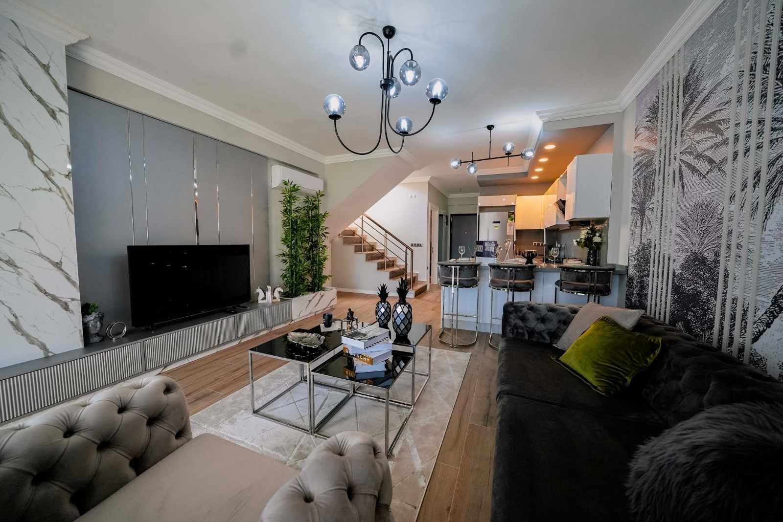 Beachfront Brand New 4 Bed 3 Bath Villas in Kusadasi Long Beach for Sale Prime Location