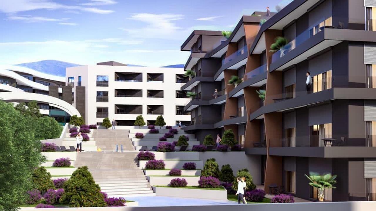 НОВЫЕ КВАРТИРЫ С ВИДОМ НА МОРЕ НА ПРОДАЖУ В КУШАДАСЫ.