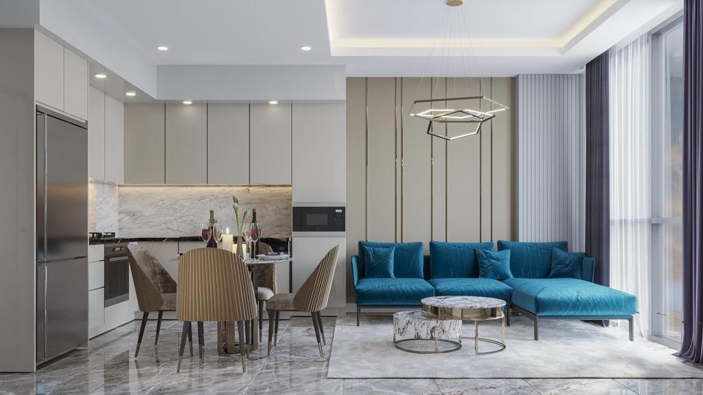 КВАРТИРА 1+1 НА ПРОДАЖУ В АЛАНИИ.