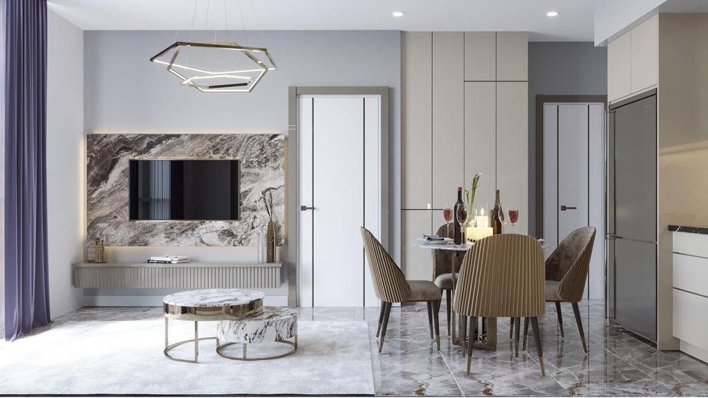 КВАРТИРА 1+1 НА ПРОДАЖУ В АЛАНИИ.