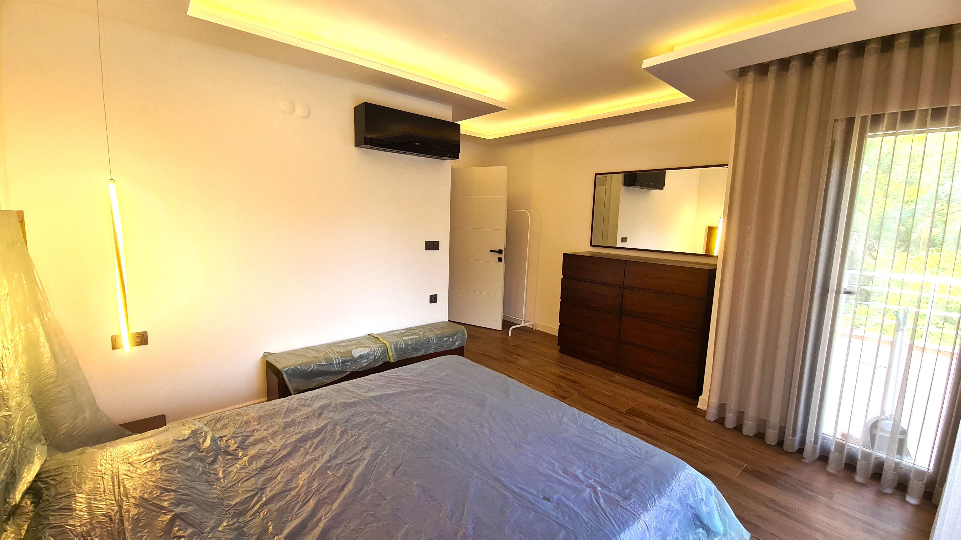 Furnished Villa for Sale in Sogucak with Forest View and Detached Pool