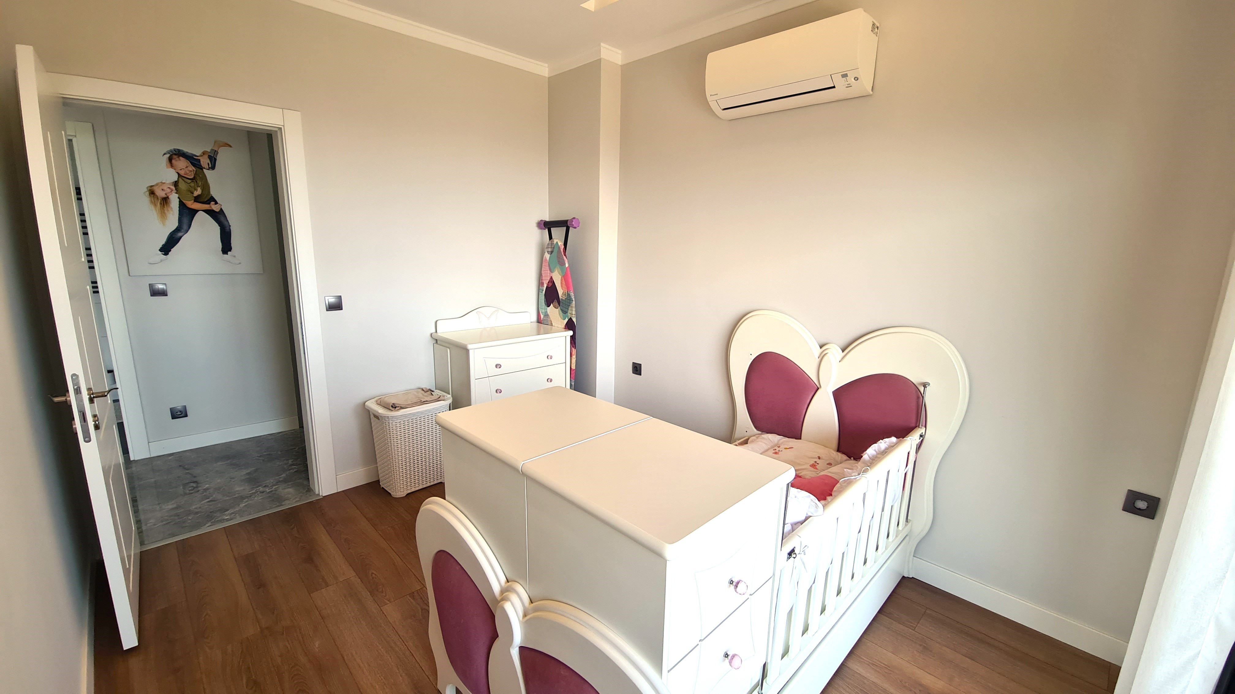 Luxury 3+1 Apartment with Full Sea View, Within Walking Distance to Ladies Beach, in a Prestigious Complex