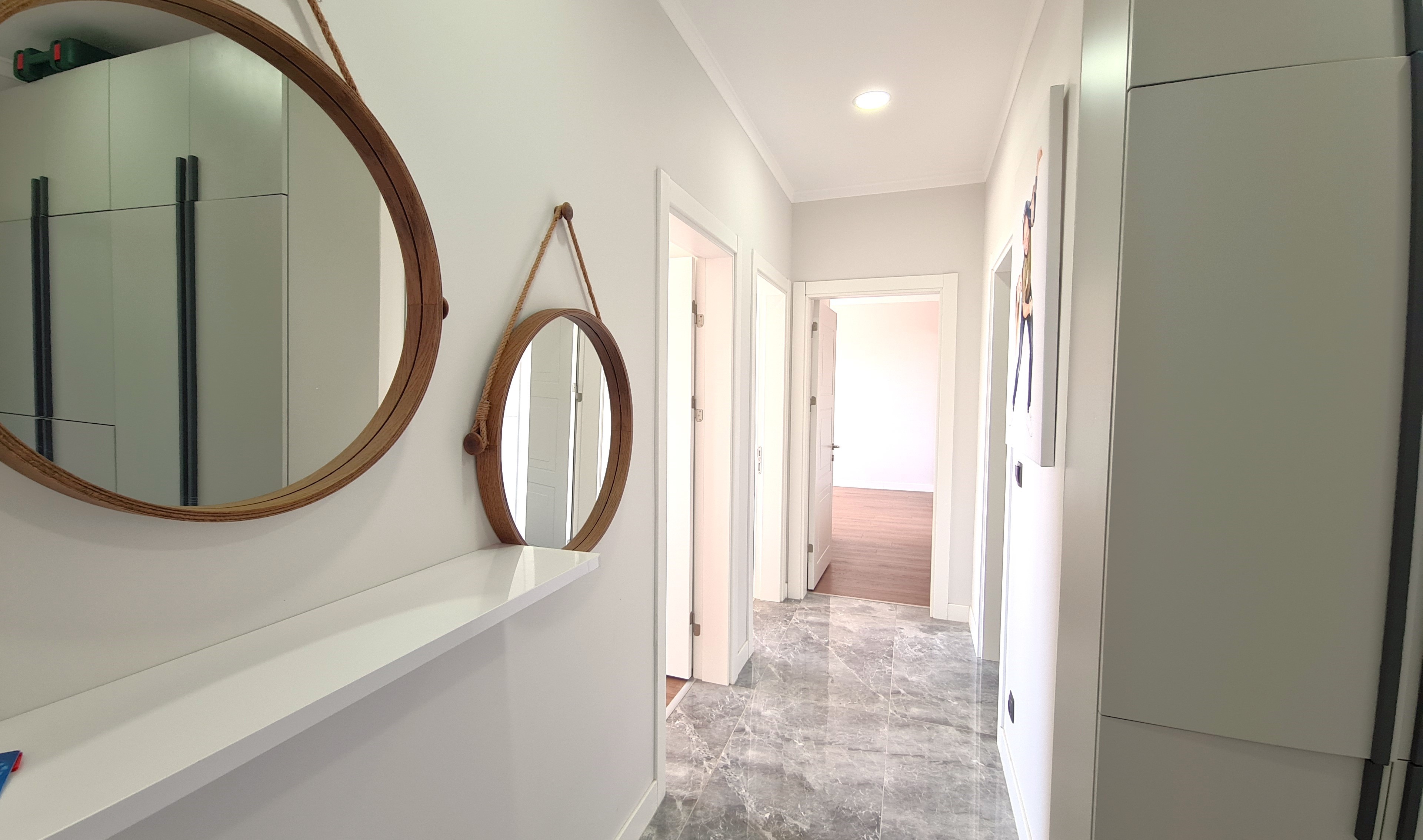 Luxury 3+1 Apartment with Full Sea View, Within Walking Distance to Ladies Beach, in a Prestigious Complex