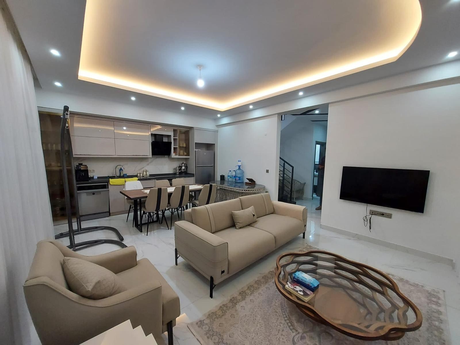 Magnificent 4+1 Villa with Full Sea View, Private Pool in Kuşadası Güzelçamlı