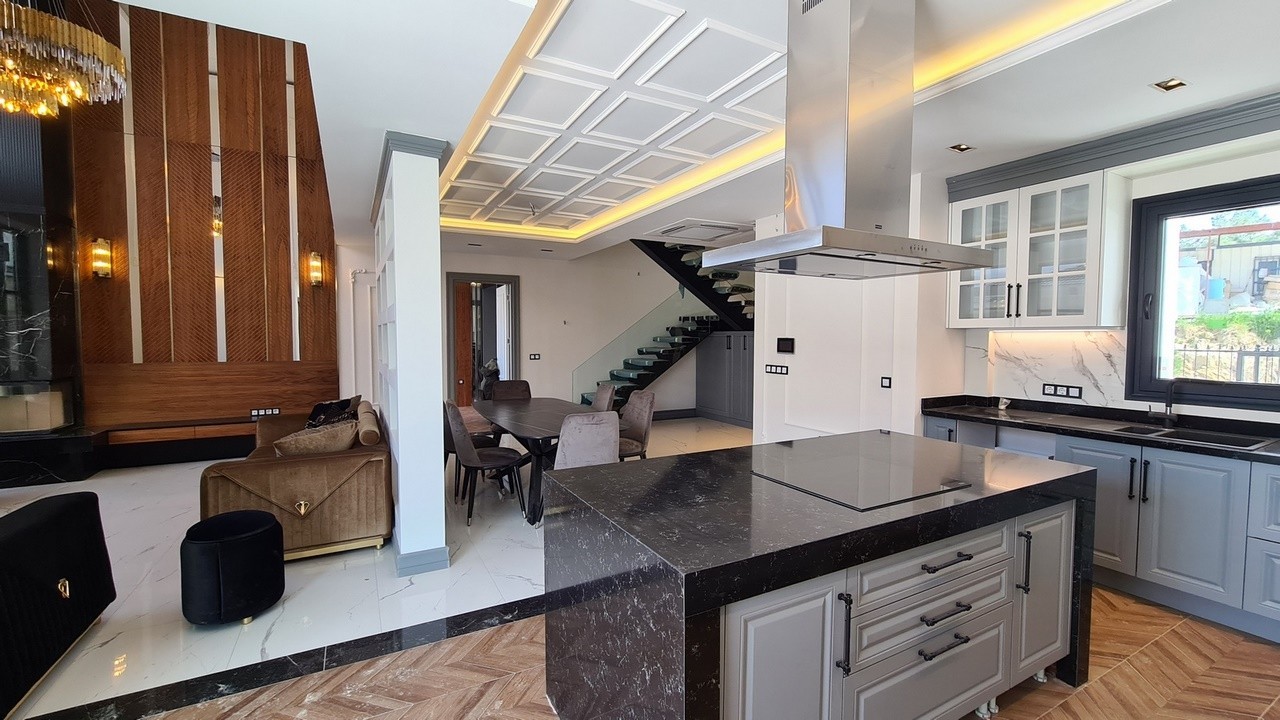 Luxury Villa with Sea View for Sale in Soğucak, Kuşadası