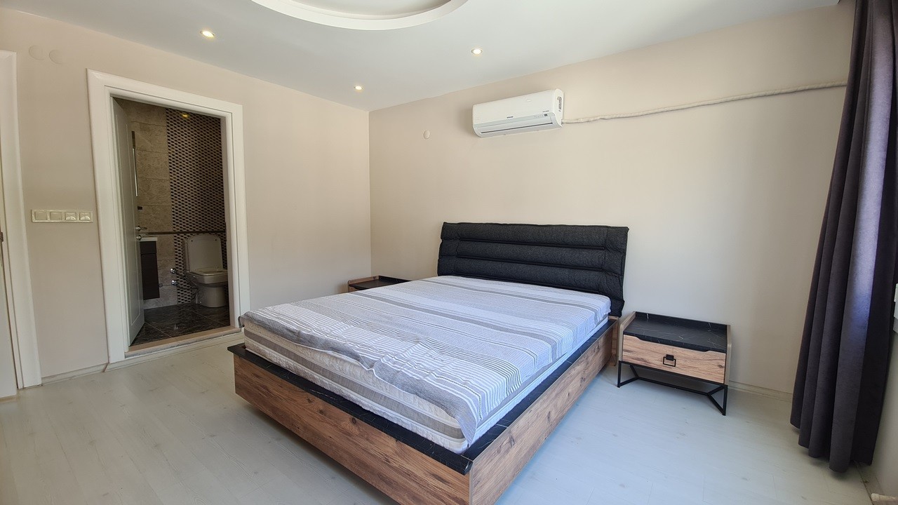 Spacious 3+1 Sea-View Apartment for Sale in Secure, Poolside Complex