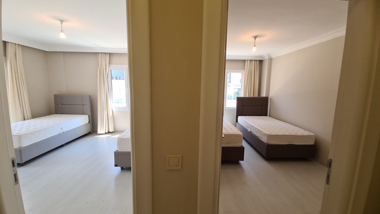 Spacious 3+1 Sea-View Apartment for Sale in Secure, Poolside Complex