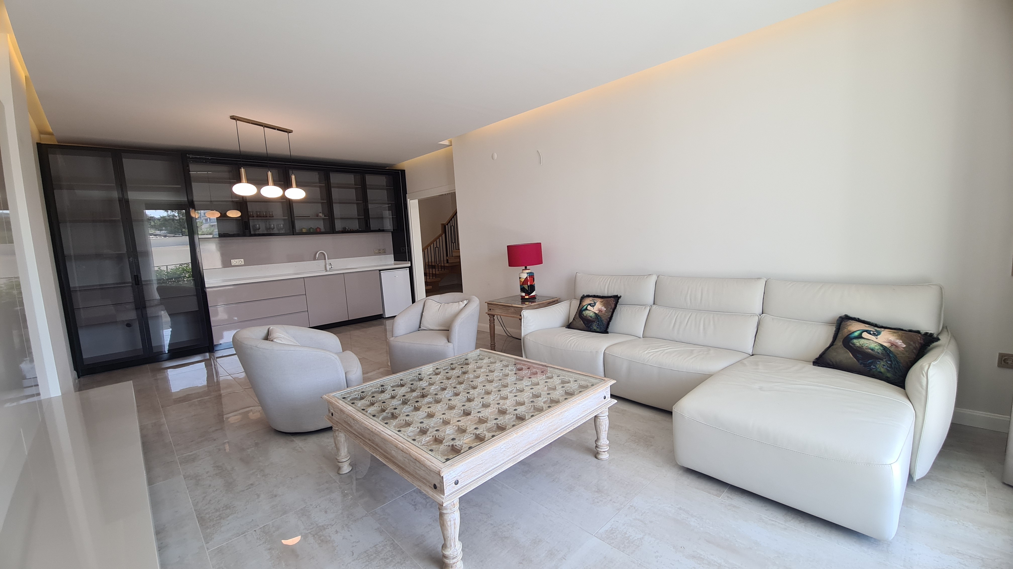 For Sale: Unique Sea-View Fully Furnished Triplex Villa, Just 500 Meters from the Beach