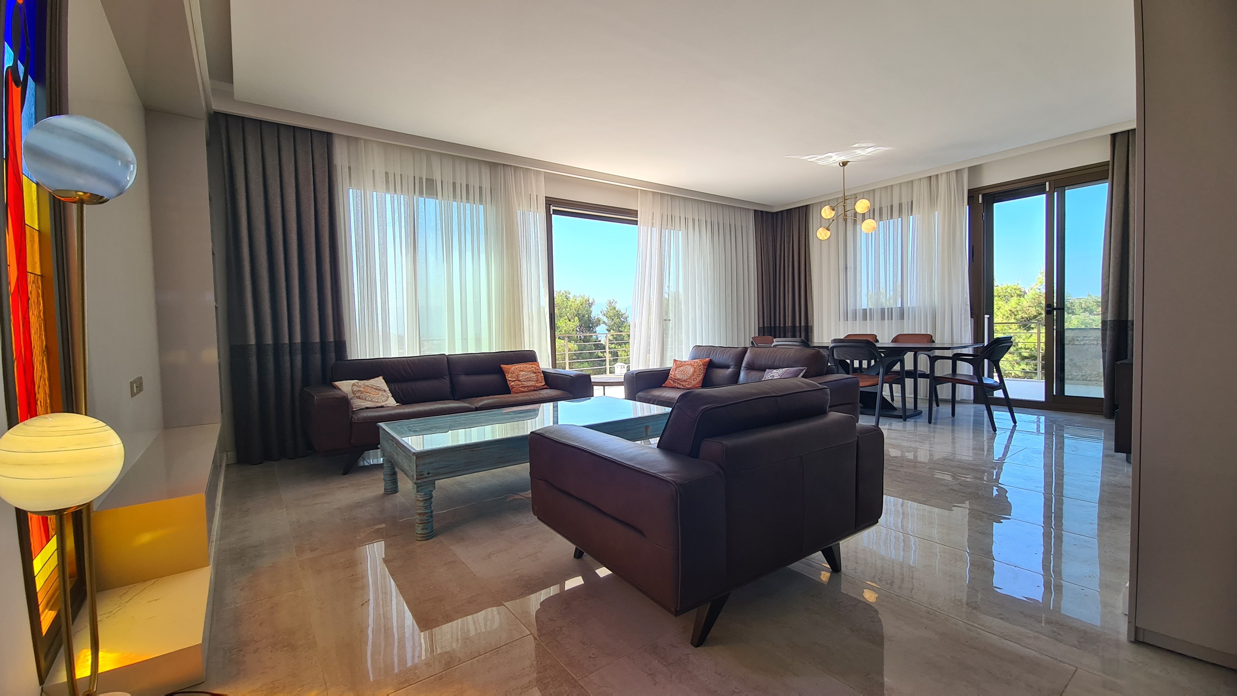 For Sale: Unique Sea-View Fully Furnished Triplex Villa, Just 500 Meters from the Beach