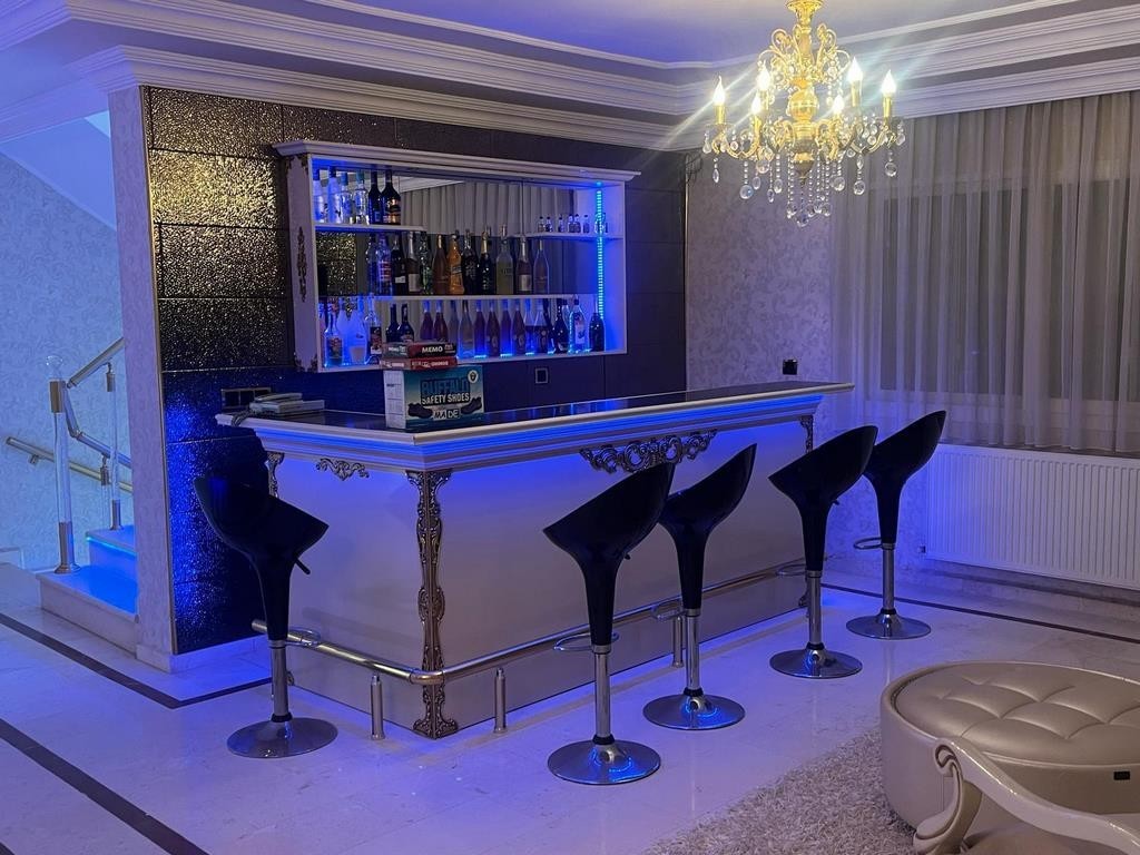 For Sale: Panoramic Sea View 7+1 Luxury Mansion with Olympic Pool, Spa & Private Gym in Soğucak, Kuşadası