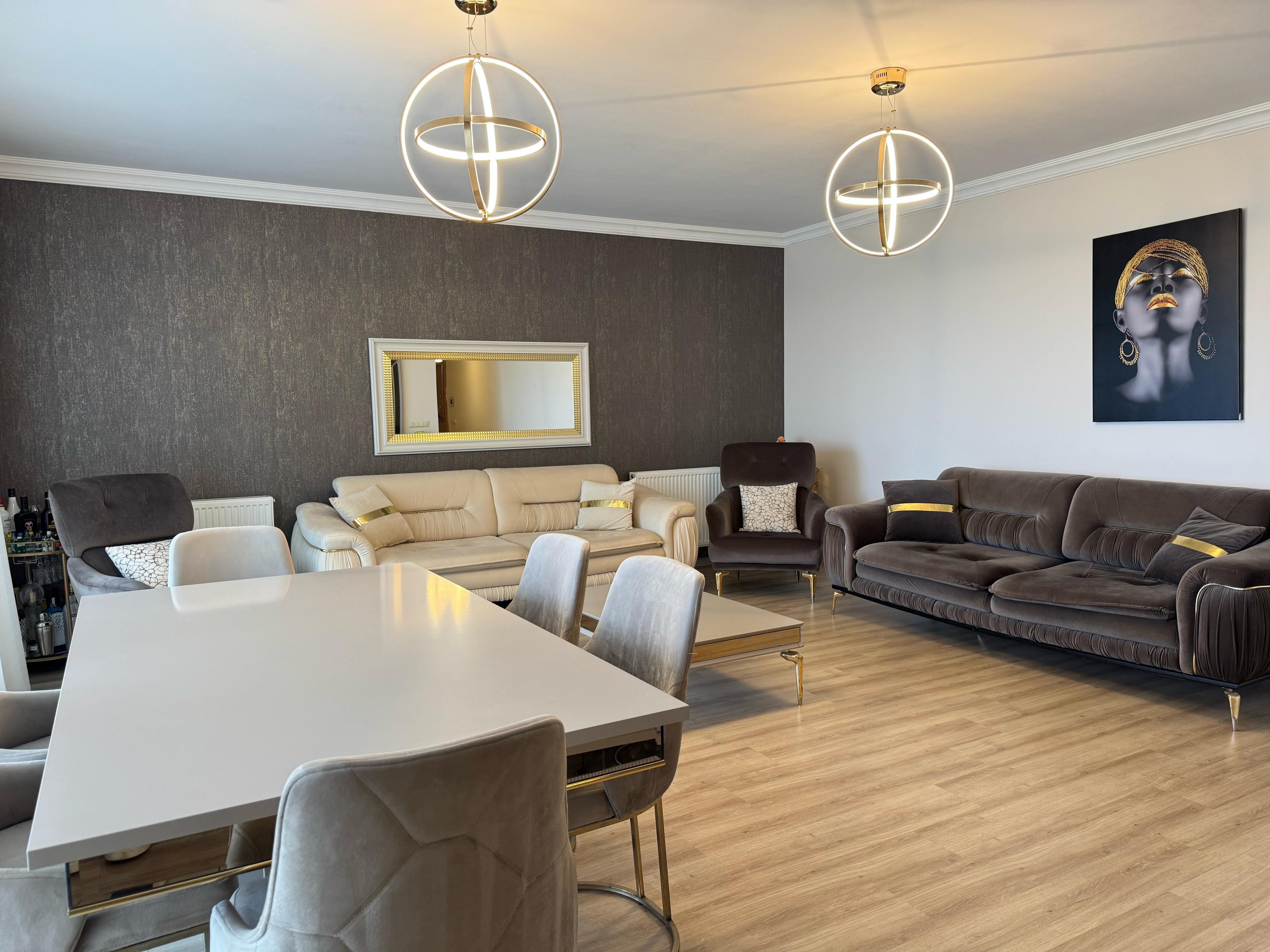 For Sale: Furnished 3+1 Sea View Apartment in Luxury Complex in Kuşadası