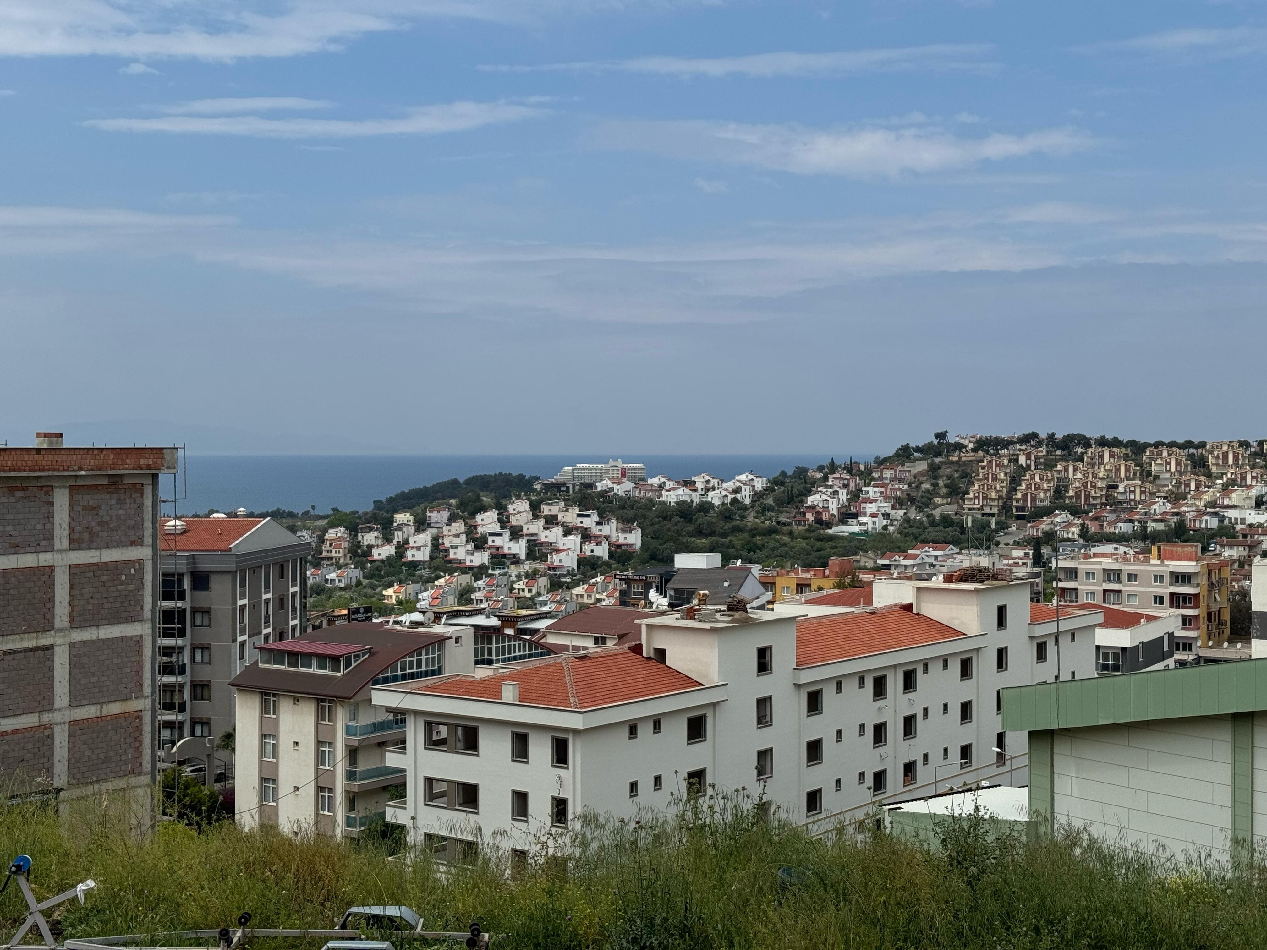 For Sale: Furnished 3+1 Sea View Apartment in Luxury Complex in Kuşadası
