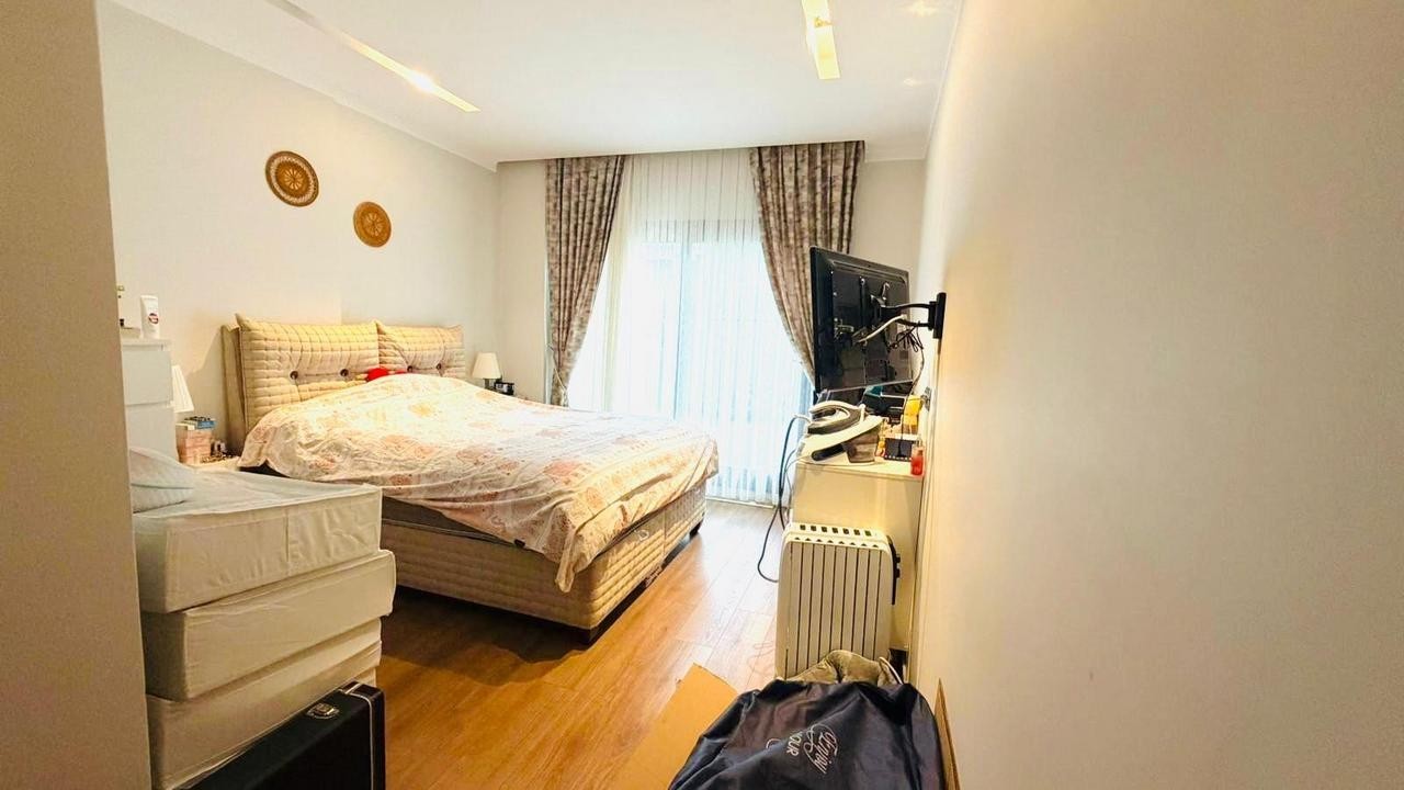 Luxury 3+1 Apartment with Full Sea View, Within Walking Distance to Ladies Beach, in a Prestigious Complex