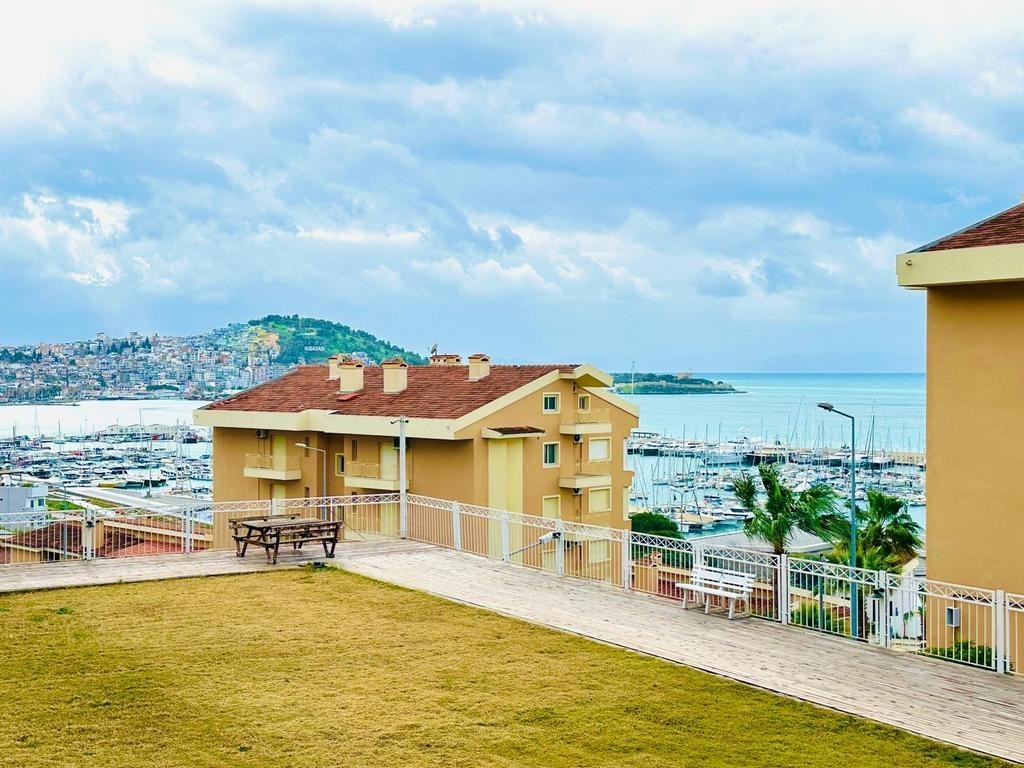 Sea View Duplex Apartment for Sale in Kuşadası Marina Area