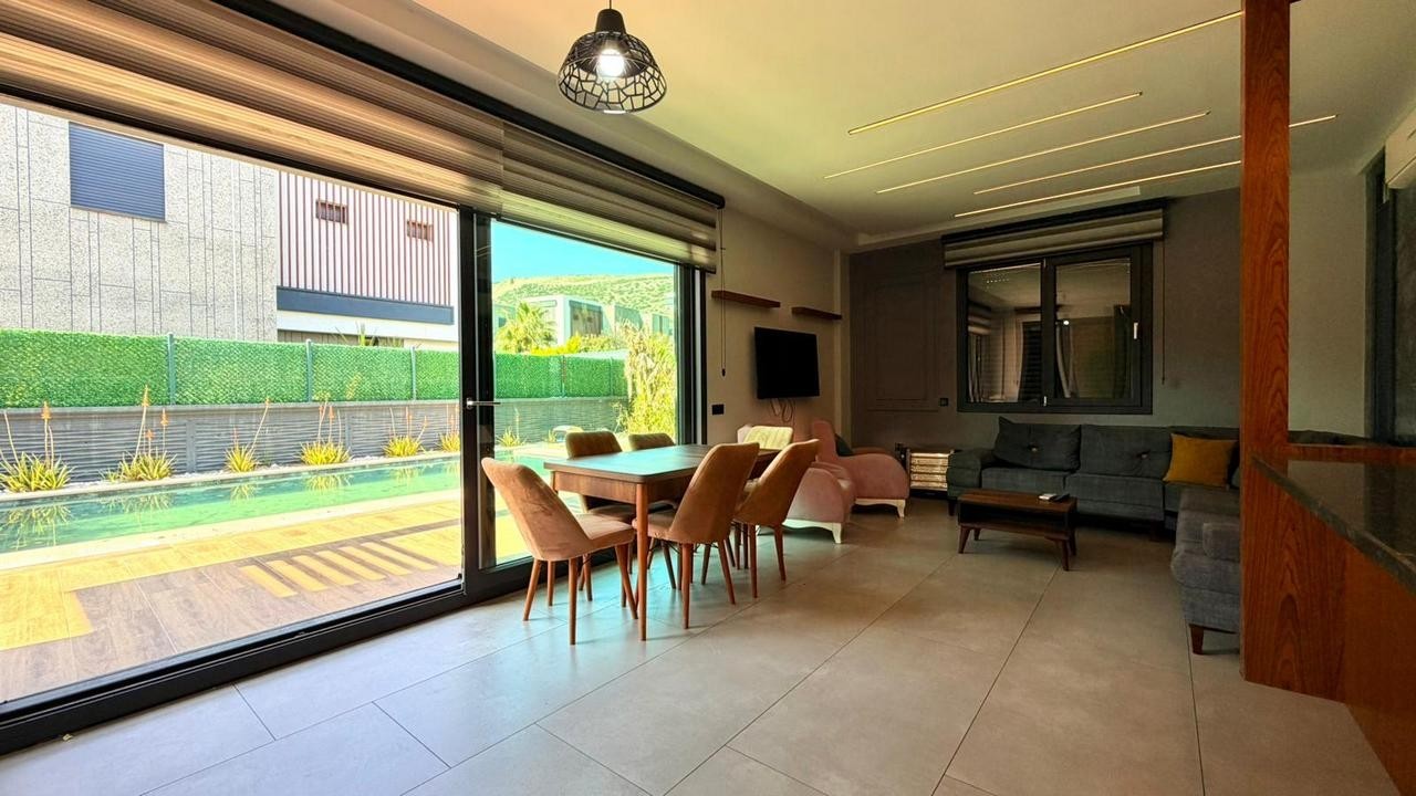 Modern Villa with Private Pool for Sale in Kuşadası Long Beach