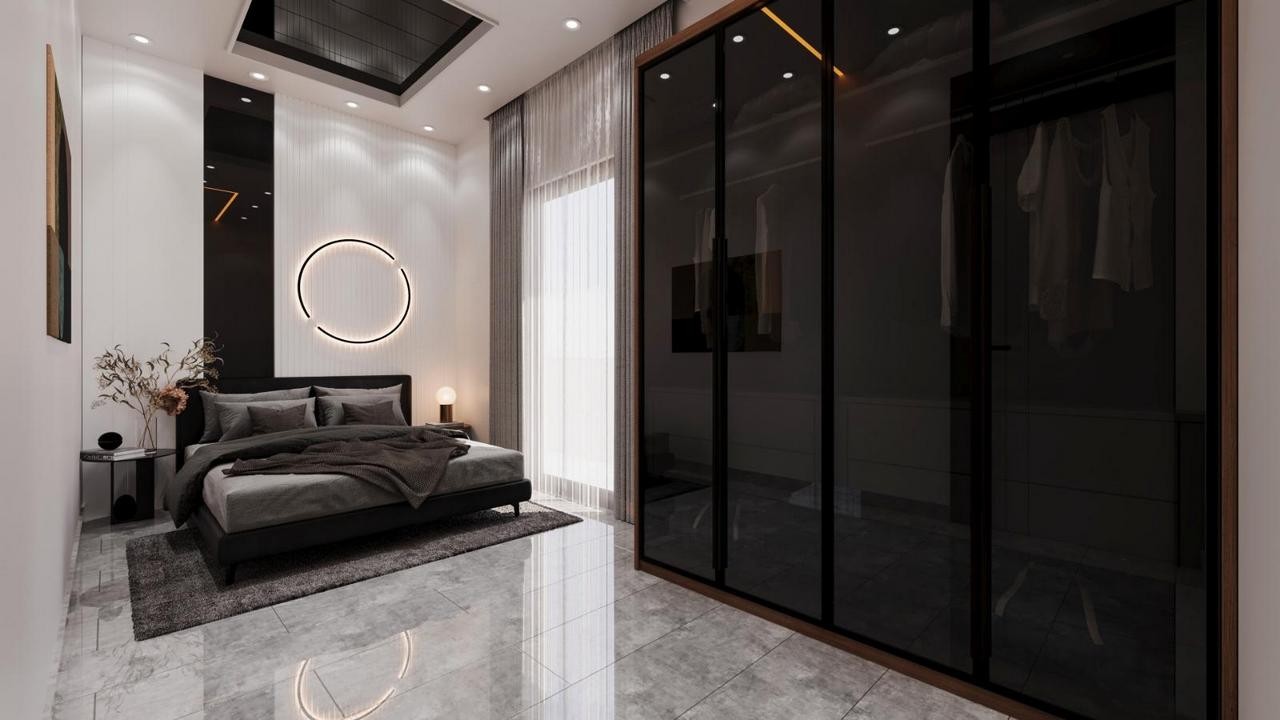 Modern Smart Homes Just 340 Meters from the Sea in Ladies Beach, Kuşadası