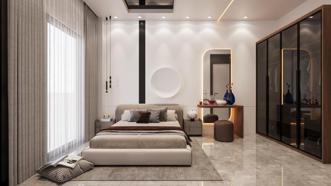 Modern Smart Homes Just 340 Meters from the Sea in Ladies Beach, Kuşadası