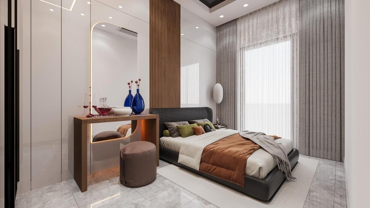 Modern Smart Homes Just 340 Meters from the Sea in Ladies Beach, Kuşadası