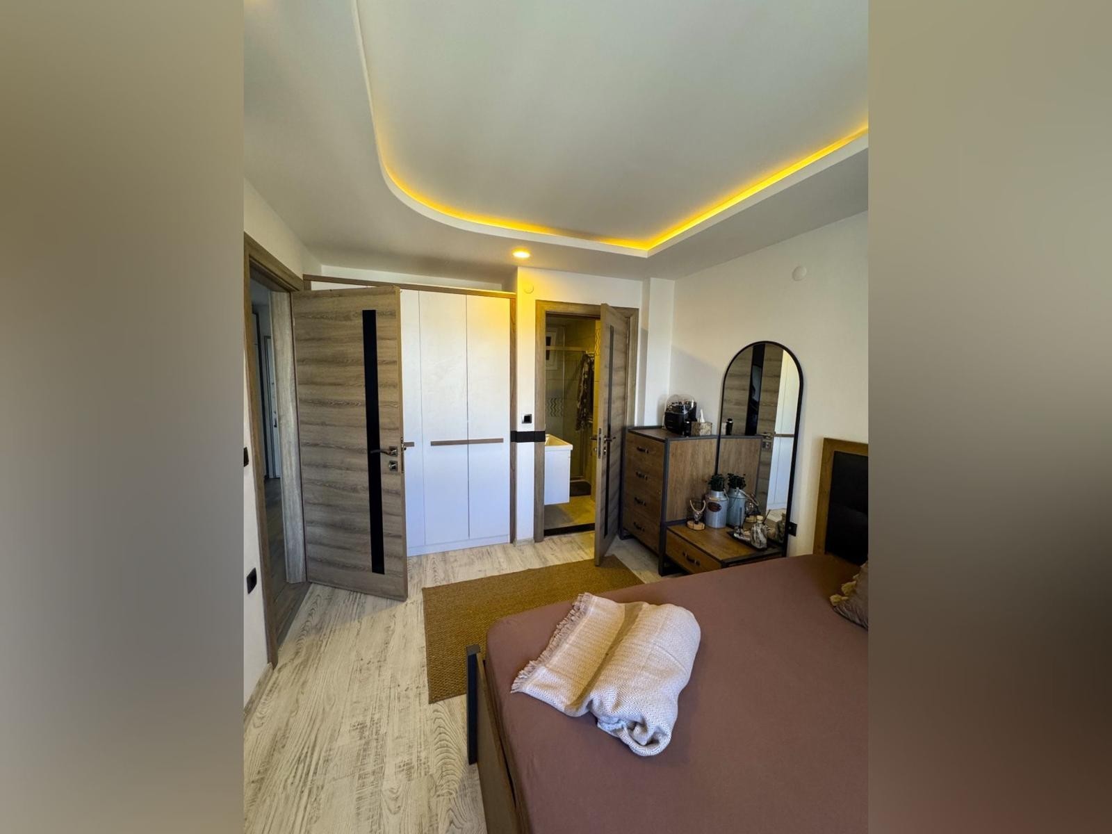 Modern Comfort & Award-Winning Design – 1 Bedroom 2 Bathrooms Gem in Prime Location in Kusadasi ! ✨
