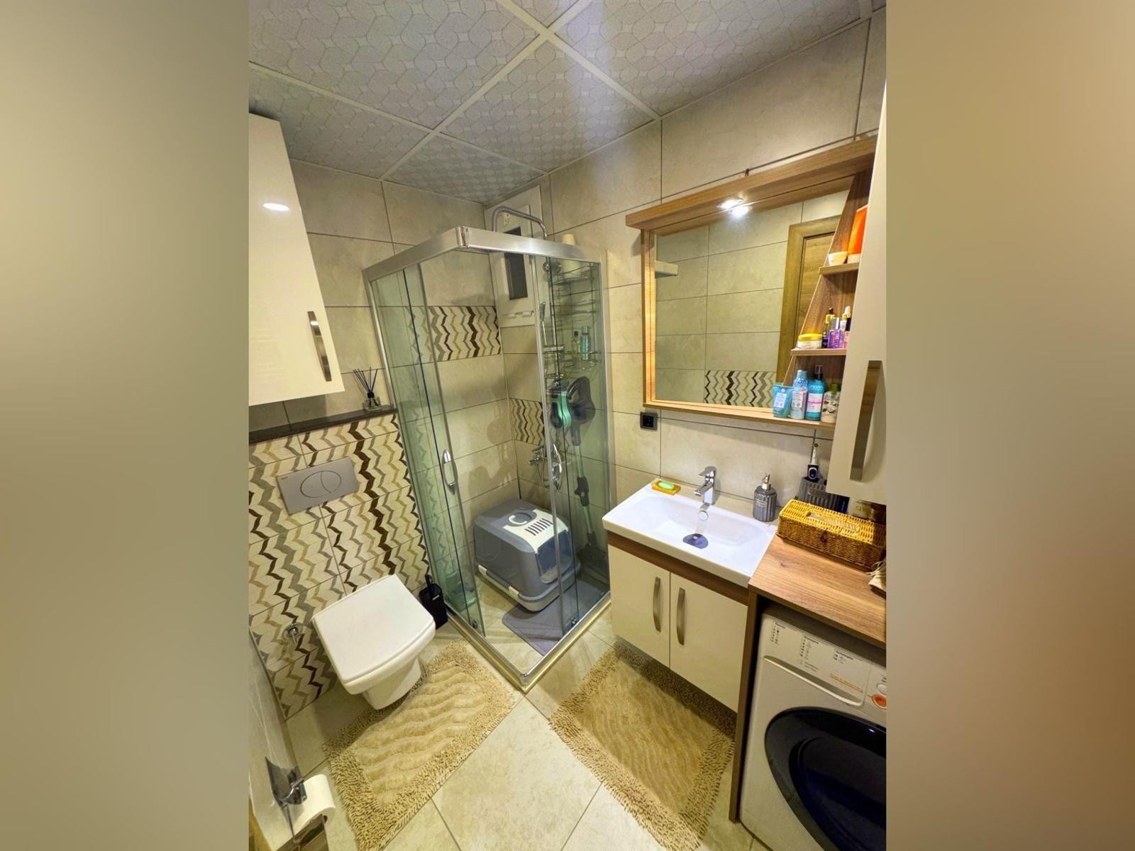Modern Comfort & Award-Winning Design – 1 Bedroom 2 Bathrooms Gem in Prime Location in Kusadasi ! ✨