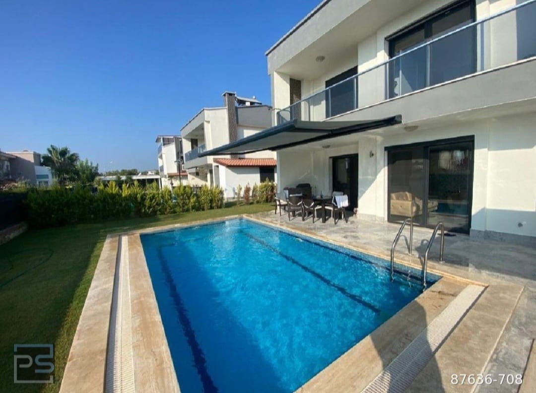 LUXURY 3+1 VILLA WITH SEA VIEWS, DETACHED, AND PRIVATE POOL