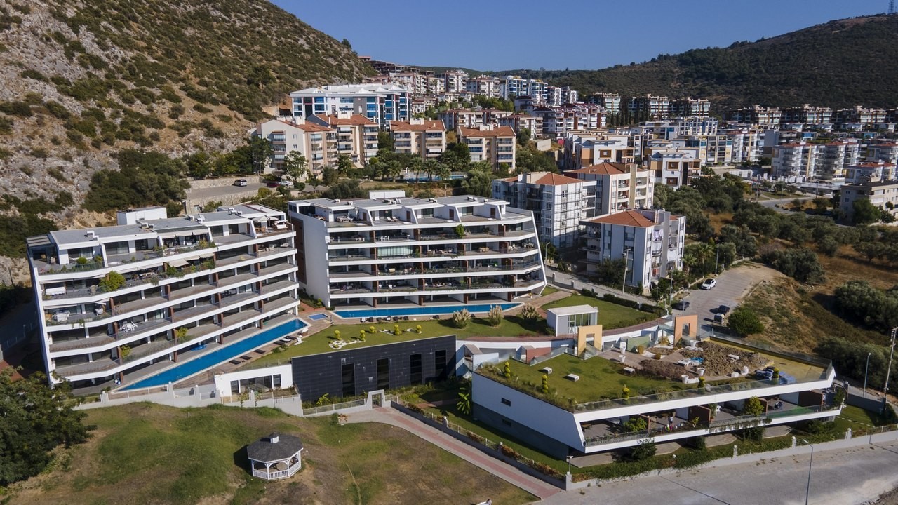 3+1 APARTMENT FOR SALE WITH SEA VIEW IN EGE DISTRICT, KUŞADASI