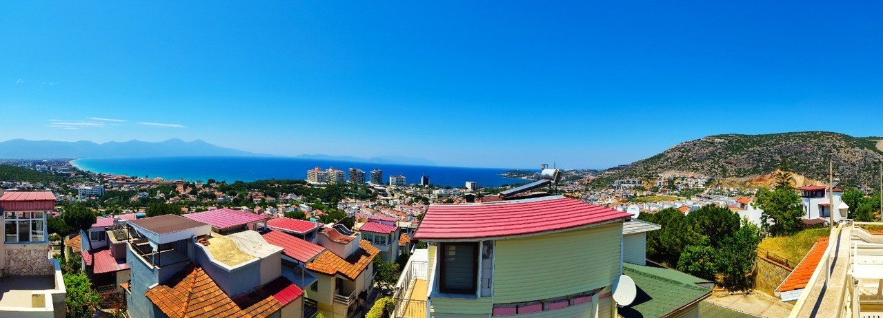 PRESTIGIOUS 6+1 VILLA WITH PANORAMIC SEA VIEWS & DIRECT POOL ACCESS | YAVANSU, KUŞADASI