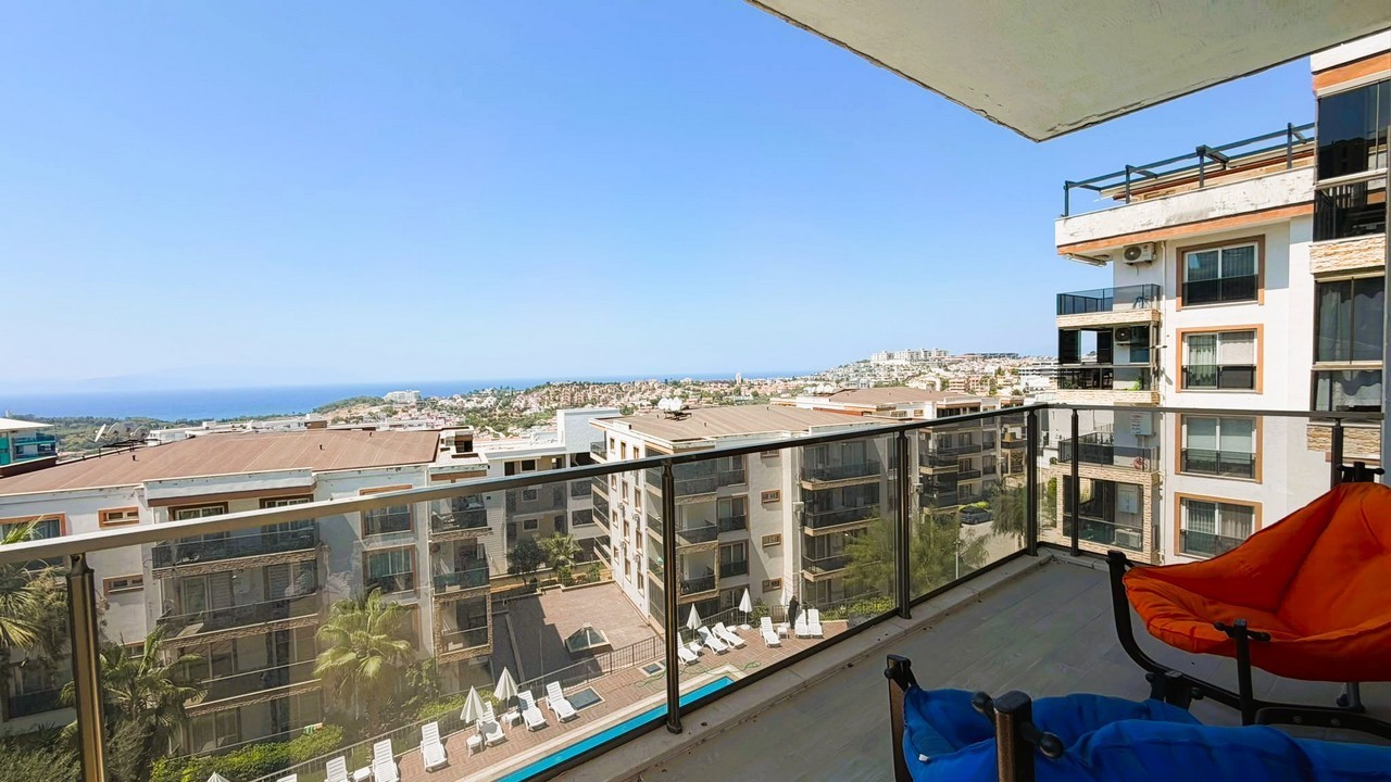 SEA-VIEW 3+1 APARTMENT FOR SALE IN KUŞADASI DEĞİRMENDERE – 140 SQM NET