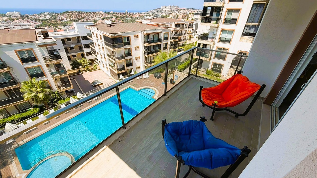 SEA-VIEW 3+1 APARTMENT FOR SALE IN KUŞADASI DEĞİRMENDERE – 140 SQM NET