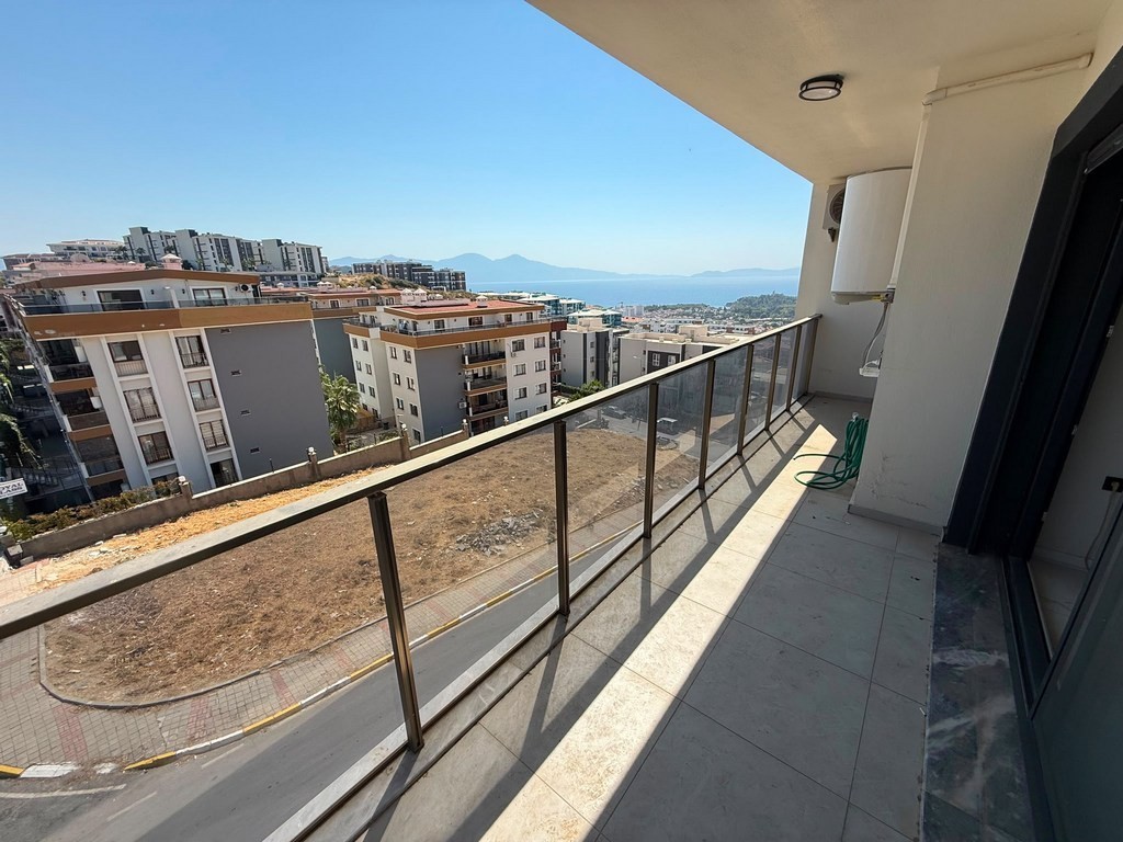 NEW 2+1 APARTMENT WITH SEA VIEW IN DEĞİRMENDERE, KUŞADASI