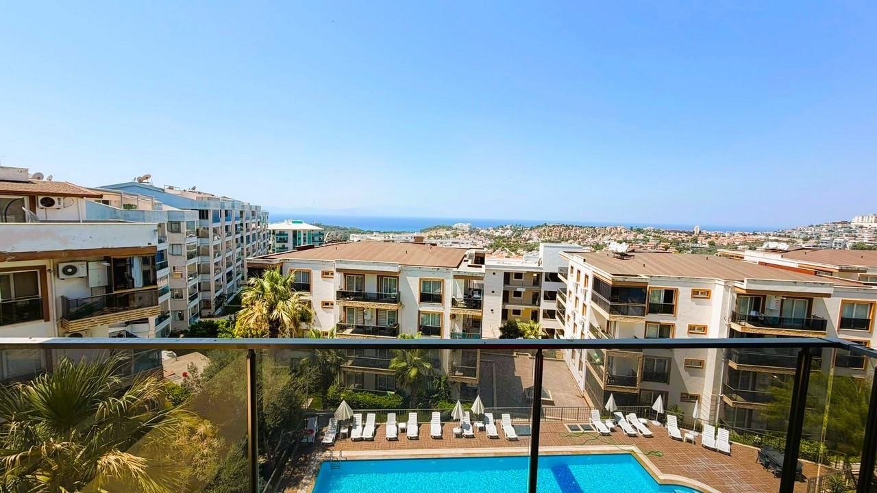 SEA-VIEW 3+1 APARTMENT FOR SALE IN KUŞADASI DEĞİRMENDERE – 140 SQM NET